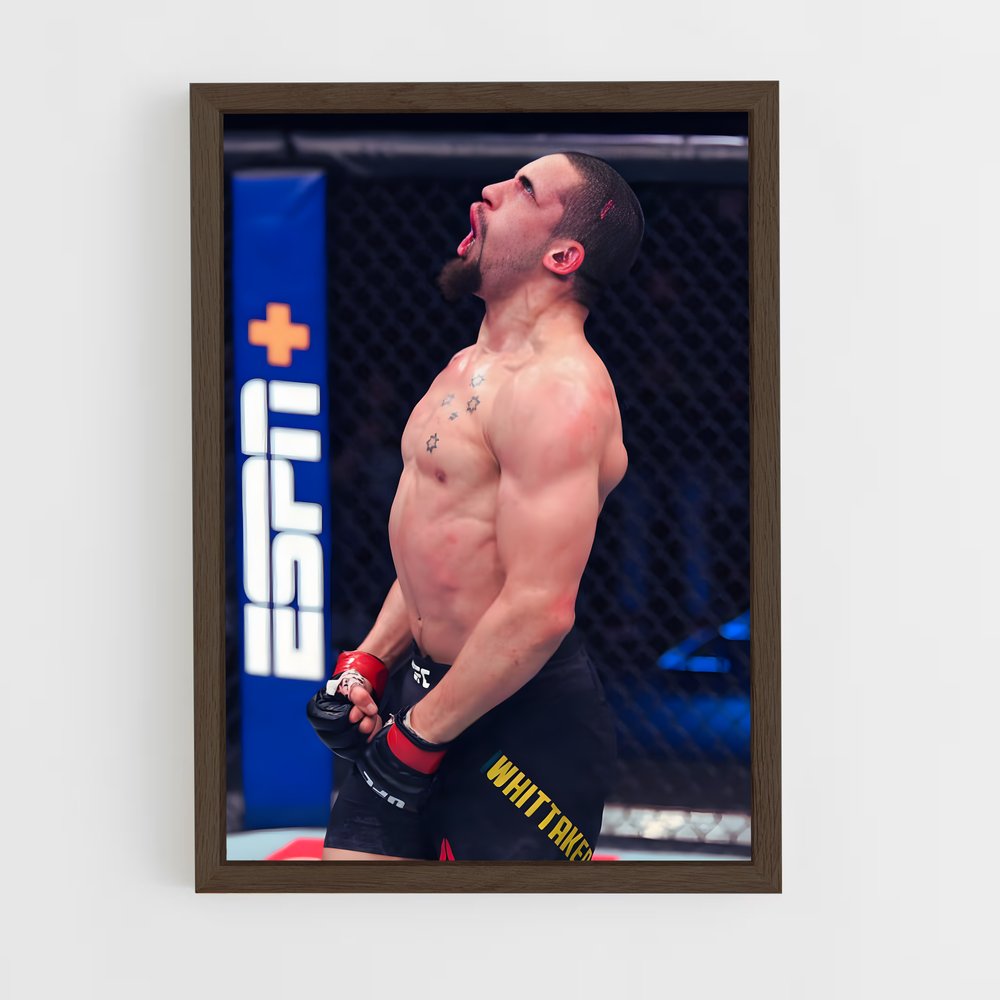 Poster Robert whittaker short – affiche MMA (vue 5)